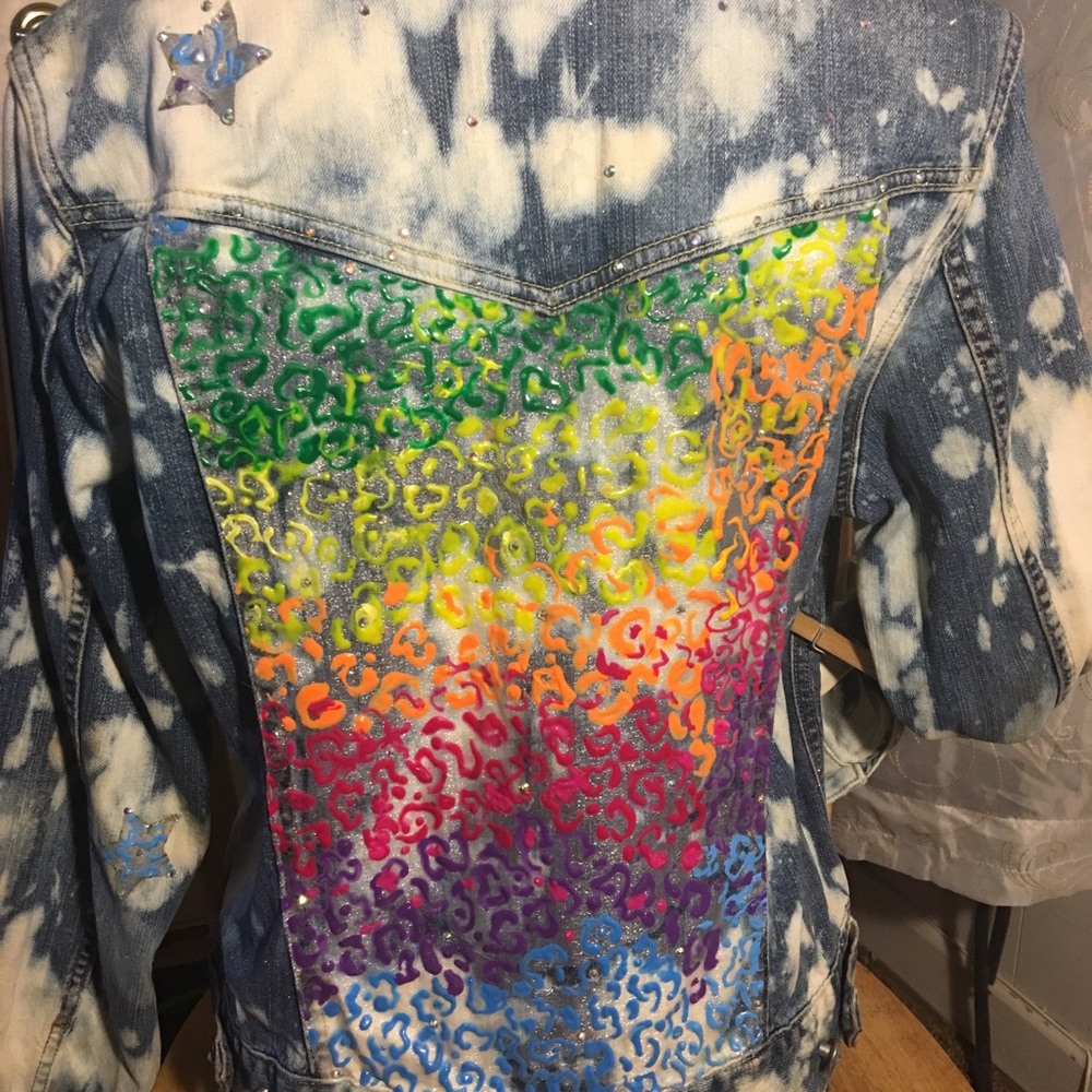 One of kind jean jacket